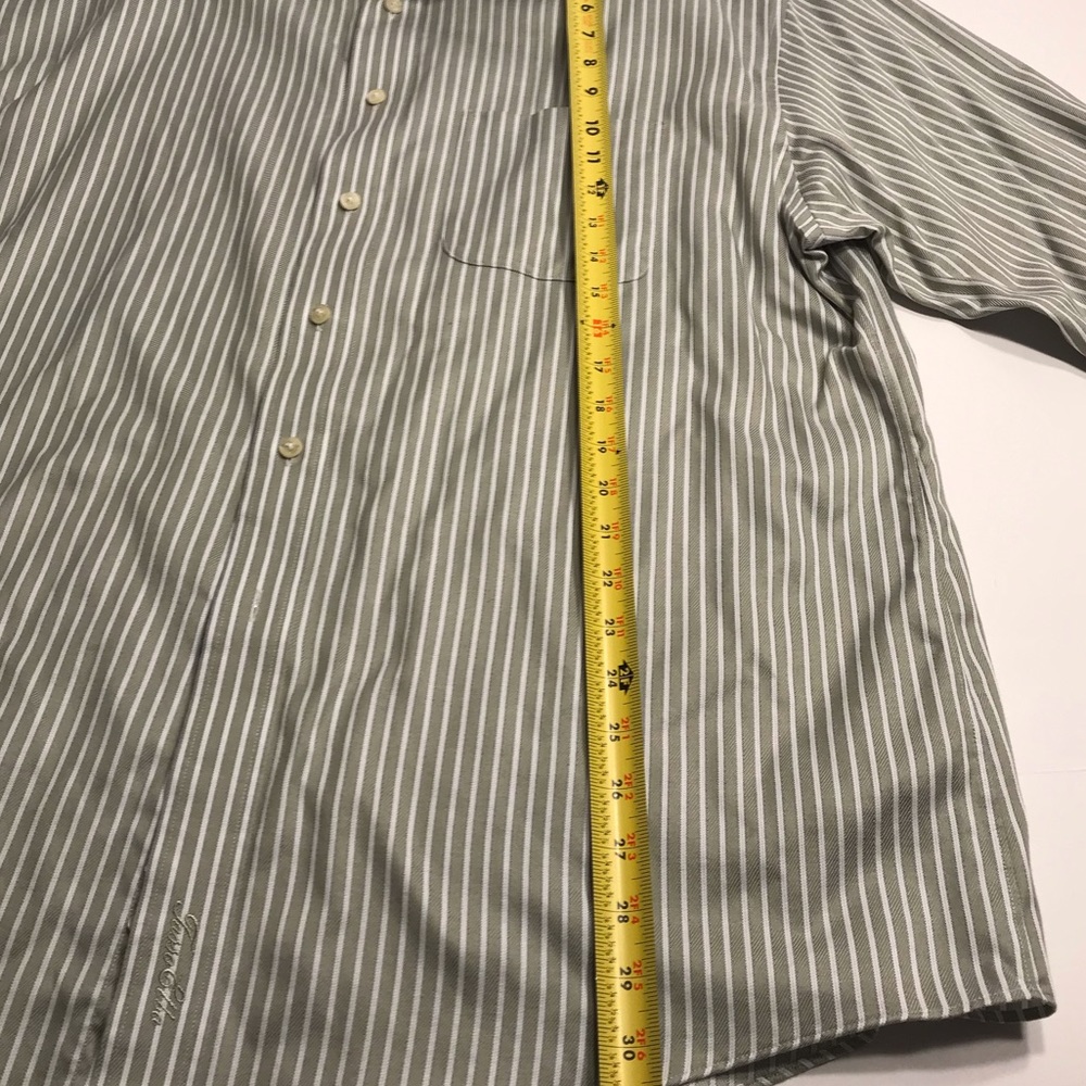 Tasso Elba Mens XL Striped Dress Shirt - Picture 6 of 6